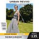 UR2025夏季新款女裝經(jīng)典格紋打攬修身A字連衣裙UWG750185 黑色格子 S