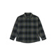 VANS范斯官方 男女情侶純棉夾克灰色格子美式復古 灰色格子 XL