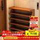 木雙福鞋架簡(jiǎn)易家用門(mén)口多層入戶(hù)鞋柜客廳小型宿舍收納置物架