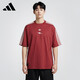 阿迪達斯（adidas）中性 足球系列 AFC ICON JSY 阿森納復古文化衫短袖 KB6427紅色L