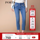 PORTS寶姿女裝秋冬新品牛仔長褲SM9P006NZD007 牛仔藍(lán) M (6)