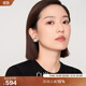 白嵐繞圈珍珠耳夾女S925銀耳飾設計感時(shí)尚優(yōu)雅氣質(zhì)高級生日禮物送老婆 S925銀&淡水珍珠