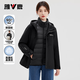 雅鹿【90%鴨絨】戶外一衣三穿羽絨服女士冬季加厚短款保暖登山外套女