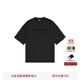 BODYDREAM索羅娜涼感短袖男夏季重磅破洞情侶裝t恤五分袖休閑上衣 黑色（涼感） L
