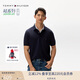 Tommy Hilfiger【輕柔感】夏季男裝珠地網(wǎng)眼商務(wù)休閑短袖T恤翻領(lǐng)POLOJA568