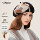 凡飾（FANCET）貝雷帽女秋冬溫暖兔毛羊毛南瓜帽日系甜美帽子復古顯臉小畫(huà)家帽