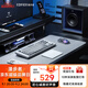 漫步者（EDIFIER）花再Halo SoundBar電腦音響藍牙5.4音箱 家用桌面深淵鏡游戲音響長條有線音箱隱藏麥MAX七夕禮物 Halo Soundbar MAX破界黑 精致桌搭