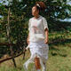 耐克 （NIKE）2025年女子AS W NSW RCHED WVN SKIRT GCEL裙子 II1948-100 M
