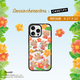 CASETIFY Sun-Kissed 三麗鷗家族系列 HelloKitty日光浴 適用于iPhone16/15 Plus/Pro/Max手機殼 透明黑框Magsafe iPhone 15 Pro M