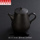古德窯 黑陶茶壺復古西施壺中式簡(jiǎn)約功夫泡茶壺大號單壺家用泡茶器