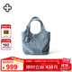 CASSILE卡思樂(lè )手提包女2025羊皮絨毛感小眾輕奢托特包生日禮物