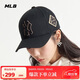 MLB帽子男女刺繡硬頂棒球帽運動四季遮陽帽3ACP8501N-50GOS-F/金色