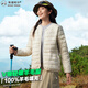 熊貓相伴羊毛內(nèi)膽女士外套秋冬2025新款輕薄小個子保暖棉服沖鋒衣內(nèi)搭上衣