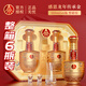 五糧液股份有限公司出品 五糧液感恩酒 52度濃香型白酒龍酒禮盒裝 52度 500mL 6瓶 升級裝禮盒整箱