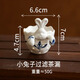 佳億廚連兔子陶瓷茶漏手繪蘭花泡茶器家用茶水分離器泡茶杯配件茶葉過(guò)濾網(wǎng) 小兔子過(guò)濾茶漏