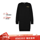 莫斯奇諾（moschino）女式圓領(lǐng)棉質(zhì)長(cháng)款衛衣裙 ZU A 1720 9006 黑色 S