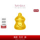 周大福SOINLOVE萌寵 愛(ài)心黃金小奶瓶足金轉運珠吊墜配手繩女 VR1257