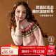 ASK JUNIOR兒童毛衣女童25冬季新品厚實(shí)保暖中大童時(shí)尚內搭針織衫線(xiàn)衫青少年