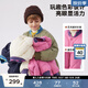 馬·拉?。∕.Latin）/童裝兒童羽絨服冬新款男女童大小童羅紋三防輕薄羽絨服 灰綠 120 cm