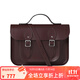 The Cambridge Satchel Company11寸斜挎手提郵差包 時(shí)尚百搭手提包學(xué)院風(fēng) 情人節女生禮物 牛血紅