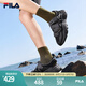 FILA 斐樂(lè)官方男鞋MARS SANDAL火星涼鞋2024夏新款復(fù)古運(yùn)動(dòng)休閑涼拖 黑-BK 41