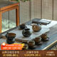 萬(wàn)仟堂（Edenus）高檔茶具套裝 家用客廳泡茶器全套中秋禮品禮物禮盒 萬(wàn)事勝意A 秋山釉 1壺1海1漏6杯6碟 15頭