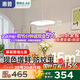 惠普全光譜LED護(hù)眼床頭臥室燈現(xiàn)代簡(jiǎn)約長(zhǎng)條單頭吊燈中山燈具包安裝