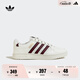 adidas NY 90 STRIPES經(jīng)典運(yùn)動(dòng)板鞋男女春季新款阿迪達(dá)斯三葉草 漢玉白/紅色/金色   37