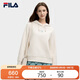 FILA 斐樂官方女子連帽衛(wèi)衣2025秋冬時尚休閑舒適針織長袖上衣
