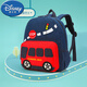 迪士尼（Disney）幼兒園書(shū)包兒童汽車(chē)超輕輕便背包男童男孩歲小班潮童小孩新款 8116紅色-藏藍巴士