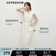 紅袖簡(jiǎn)單大方連衣裙2025夏季新款女裝收腰顯瘦休閑V字圓領(lǐng)通勤無(wú)袖裙 香草黃3207 M