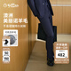 金利來西褲男【垂順/抗皺/易打理/可機洗】春夏新款顯瘦商務西裝褲子 EPTG12936012-藏藍-95 33 175/84A 推薦150-160斤