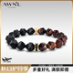 AWNL【七夕情人節(jié)禮物】赤虎手鏈男黑瑪瑙寶石手串輕奢時(shí)尚飾品送男友 赤虎 手鏈XXL碼 推薦手圍18-19cm
