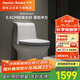 美標(biāo)馬桶虹吸式靜音節(jié)水防臭抽水家用衛(wèi)生間連體坐便器思柏1816 1817 思柏連體座廁 305mm
