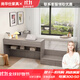 尚華仕榻榻米床柜一體2025新款家用現代簡(jiǎn)約小戶(hù)型收納儲物床書(shū)桌床一體 床頭書(shū)架加床 1000mm*1900mm 箱框結構