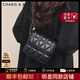 CharisKitty輕奢小c&k鏈條單肩包包女包2025年新款迷你小方包斜挎包生日禮物 CK女包-黑色【送女友老婆女生禮物走心】