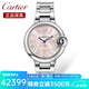 卡地亞（Cartier ）瑞士手表 藍氣球系列時(shí)尚優(yōu)雅自動(dòng)機械表女士腕表 WSBB0068鋼帶粉盤(pán)33mm