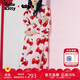 野獸派家居（tbh）三麗鷗Hello Kitty云綿絨家居睡裙四季可外穿女士睡衣家居服  M