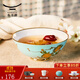 永豐源（auratic） 西湖藍餐具散件 陶瓷飯碗菜盤(pán)湯盅點(diǎn)心盤(pán)牙簽筒面碗 安全包裝 西湖藍飯碗（120mm）