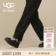 UGG秋季新款男女同款厚底休閑鞋1170910BBLC|黑色/黑色42