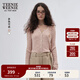 Teenie Weenie小熊女裝2025年秋季新款薄款chic空調衫氣質(zhì)針織開(kāi)衫 淺粉色 M