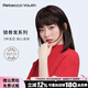瑞貝卡（Rebecca）假發(fā)女中長(cháng)發(fā)鎖骨發(fā)輕薄手織長(cháng)直發(fā)全真發(fā)空氣劉海自然全頭套 全手織 棕黑色 中長(cháng)發(fā) 37cm