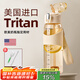 cica吸管杯孕產(chǎn)婦躺著喝水tritan塑料兒童學(xué)生水杯子女夏季糖耐帶刻度 【tritan材質(zhì)+送贈品+重力球】米色520ml