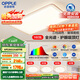 歐普（OPPLE）護(hù)眼全光譜吸頂燈調(diào)光LED照明燈具現(xiàn)代大氣輕奢套餐1晶燦 包安裝