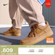 耐克（NIKE）官方空軍一號AIR FORCE 1男子透氣輕便運動鞋秋季CJ9179 200亞麻/麥黃/橡皮淺褐/黑 43