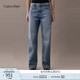 Calvin KleinJeans【復刻90系列】25春夏女士ck淺色復古直筒牛仔褲47B908G
