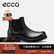 愛(ài)步（ECCO）男士短靴 25年秋冬新款舒適有型黑色男皮靴 都市首爾522354 黑色52235401001 42