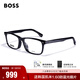 HUGO BOSS雨果博斯眼鏡框男士復古板材黑框近視眼鏡架可配度數鏡片 1478 807