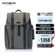 新秀麗（Samsonite）休閑時(shí)尚雙肩包電腦包15.6英寸男女背包反光材質(zhì)牛皮革TM7*013