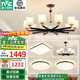 雷士（NVC）吊燈客廳燈大氣美式現(xiàn)代簡約燈具套餐輕奢燈LED餐廳燈飾全屋書房 力薦【3室2廳】10+6頭+臥室*3
